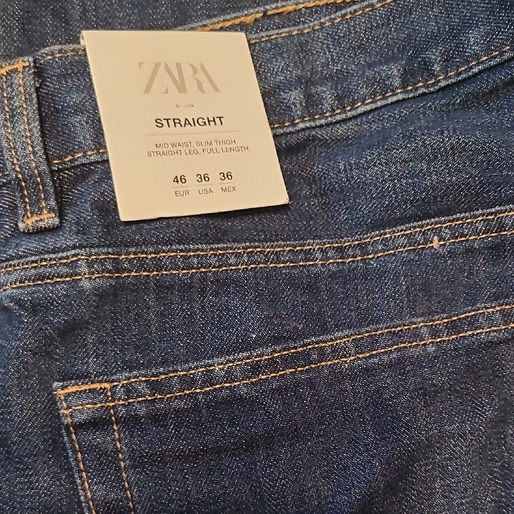 Zara Men's Blue Jeans